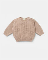Boxy Cable Sweater