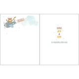 Baby Greeting Card - Baby Boy Airplanes