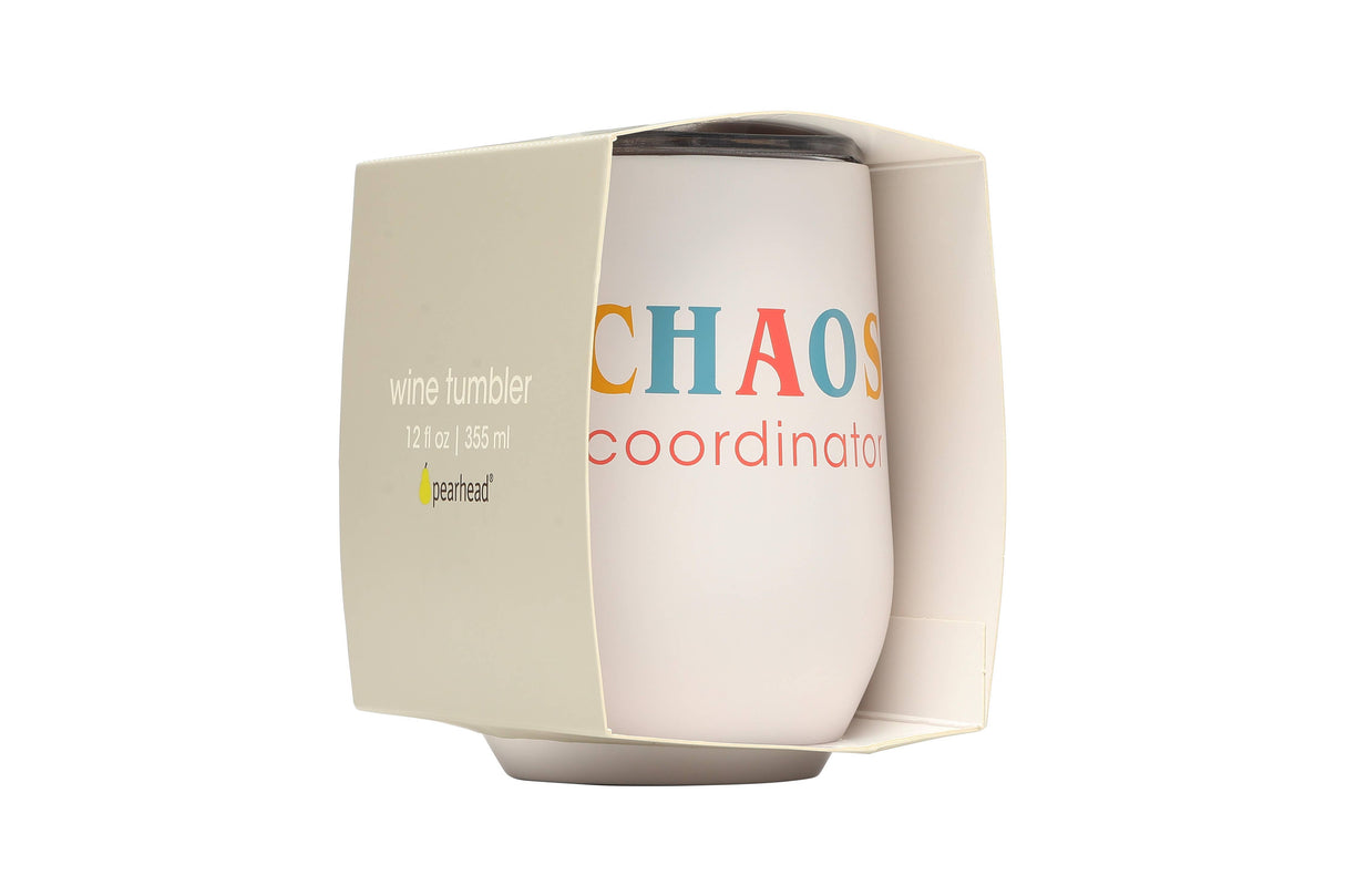 Chaos Coordinator Mom Wine Tumbler