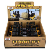 5" Diecast Pull Back Forklift       8/Disp