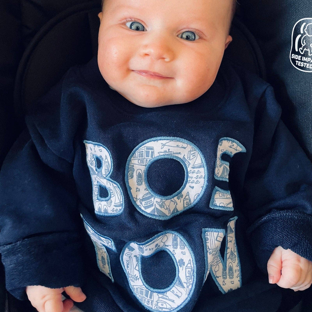 Boston Kids Crewneck Sweatshirt
