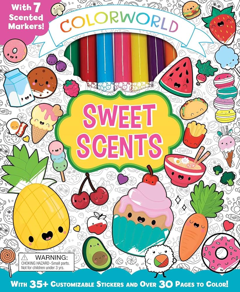Colorworld: Sweet Scents By Editors of Silver Dolphin Books