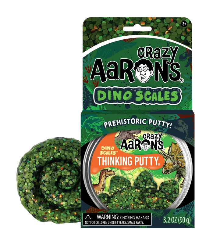 Dino Scales - Full Size 4" Thinking Putty Tin