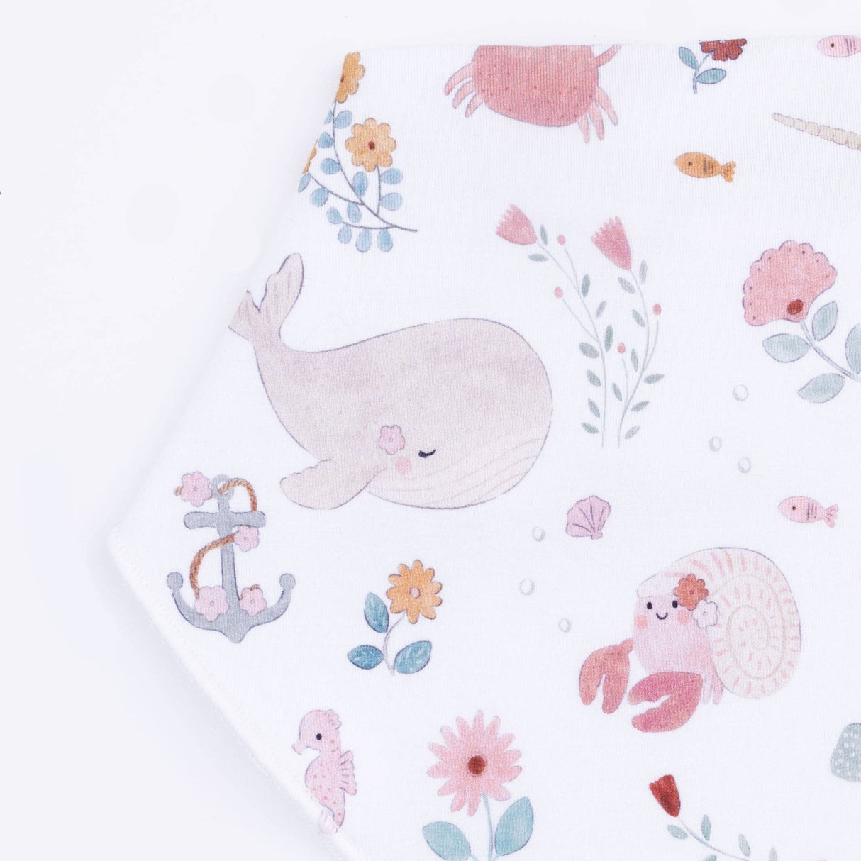Garden Sea Creatures - Bandana Bib