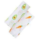 2-PC Swaddle Gift Set: GOTS Certified Organic Cotton Muslin