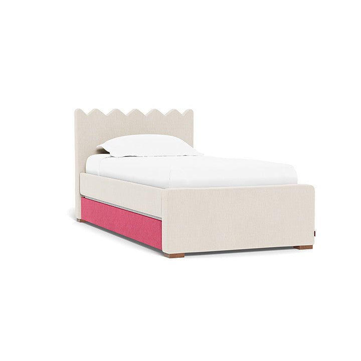 Hot Pink Trundle Fabric (Performance Heathered)