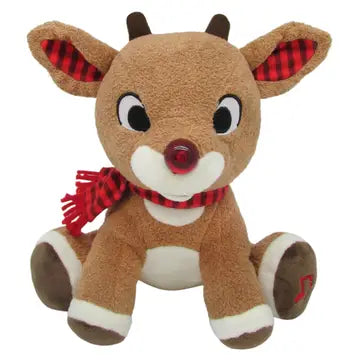 Rudolph Plush with Music and Lights