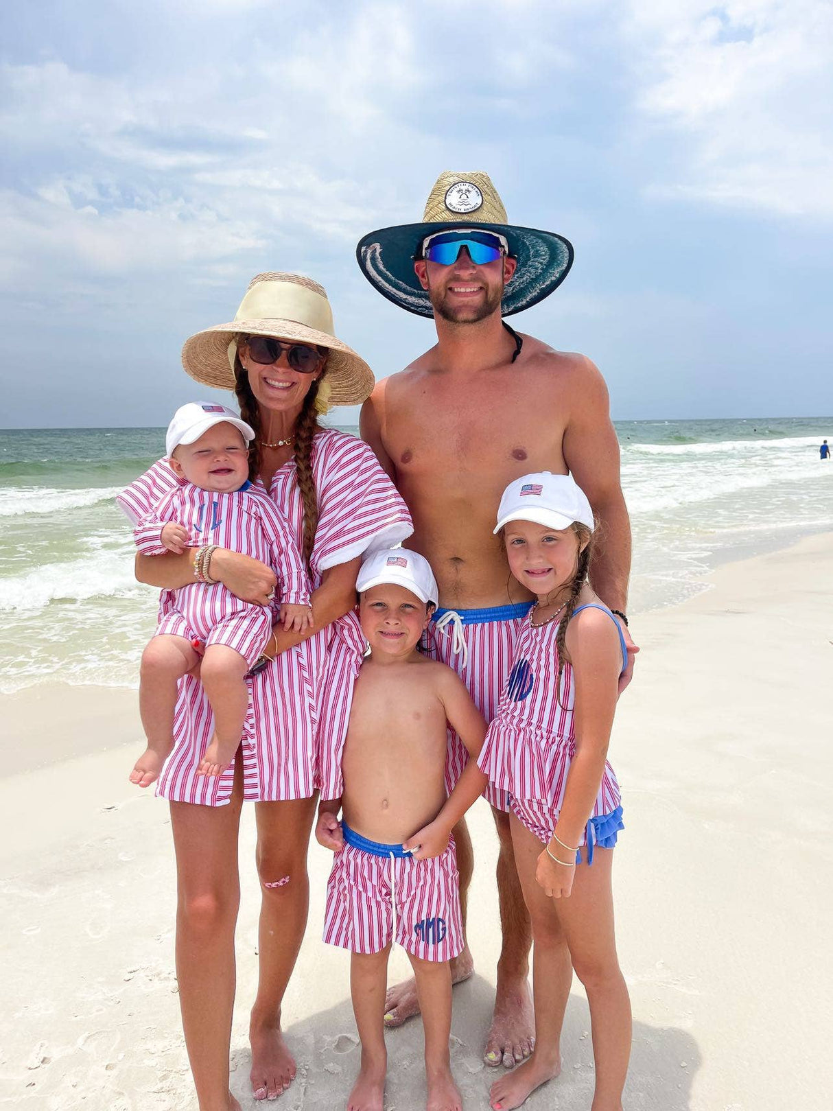 American Flag Baseball Hat (Baby, Youth, Junior)