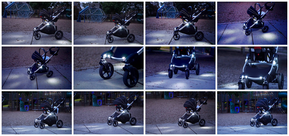 The Mommy Light Hands-Free, Customizable 2 pk - Black