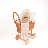 Wicker Pram Eggshell