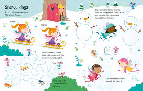 Wipe-Clean Fairy Activities : Usborne