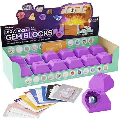 Dig a Dozen Gem Blocks