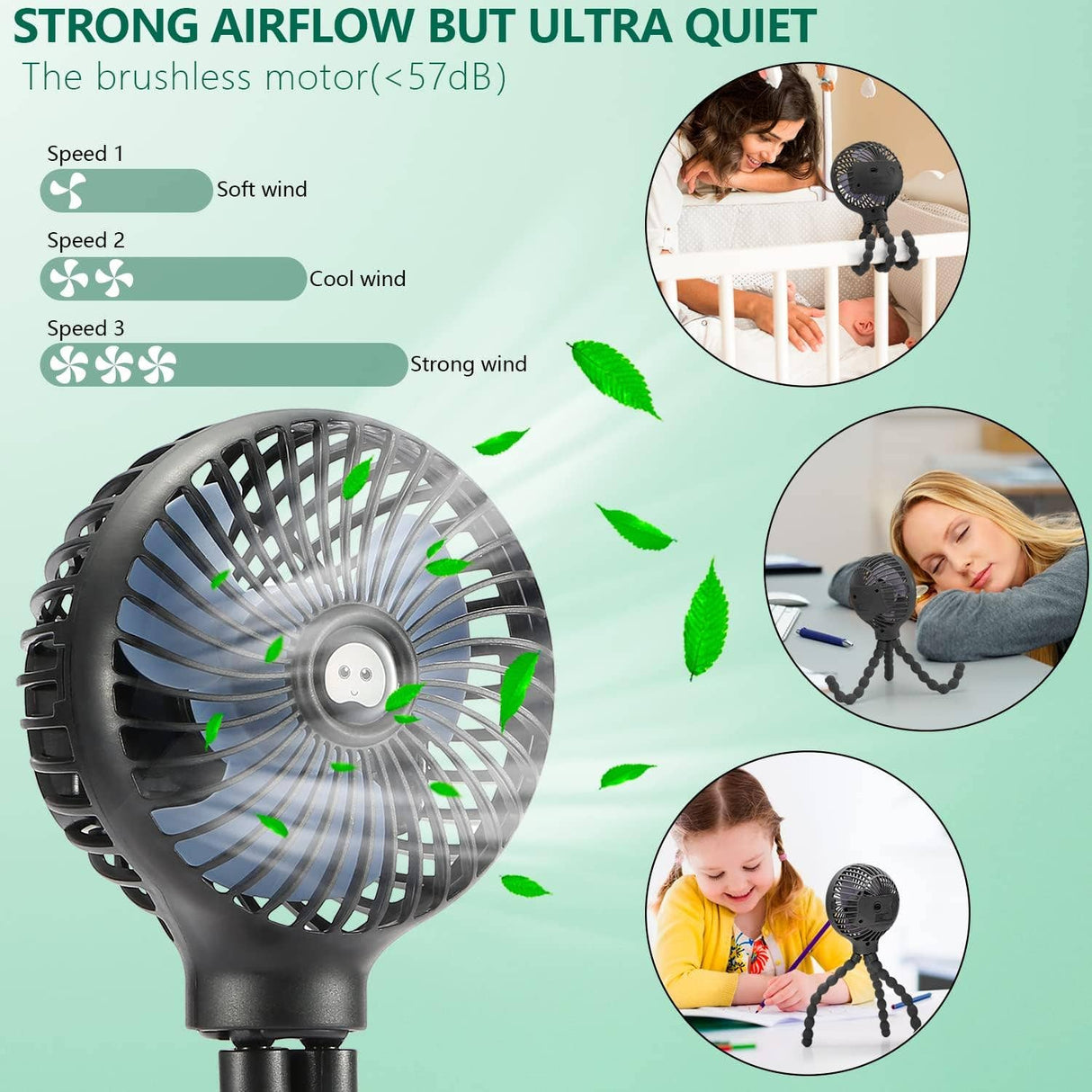 Portable Tripod Fan
