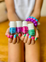 Rainbow 4 Polish Box Set Non-Toxic Kids Nail Polish