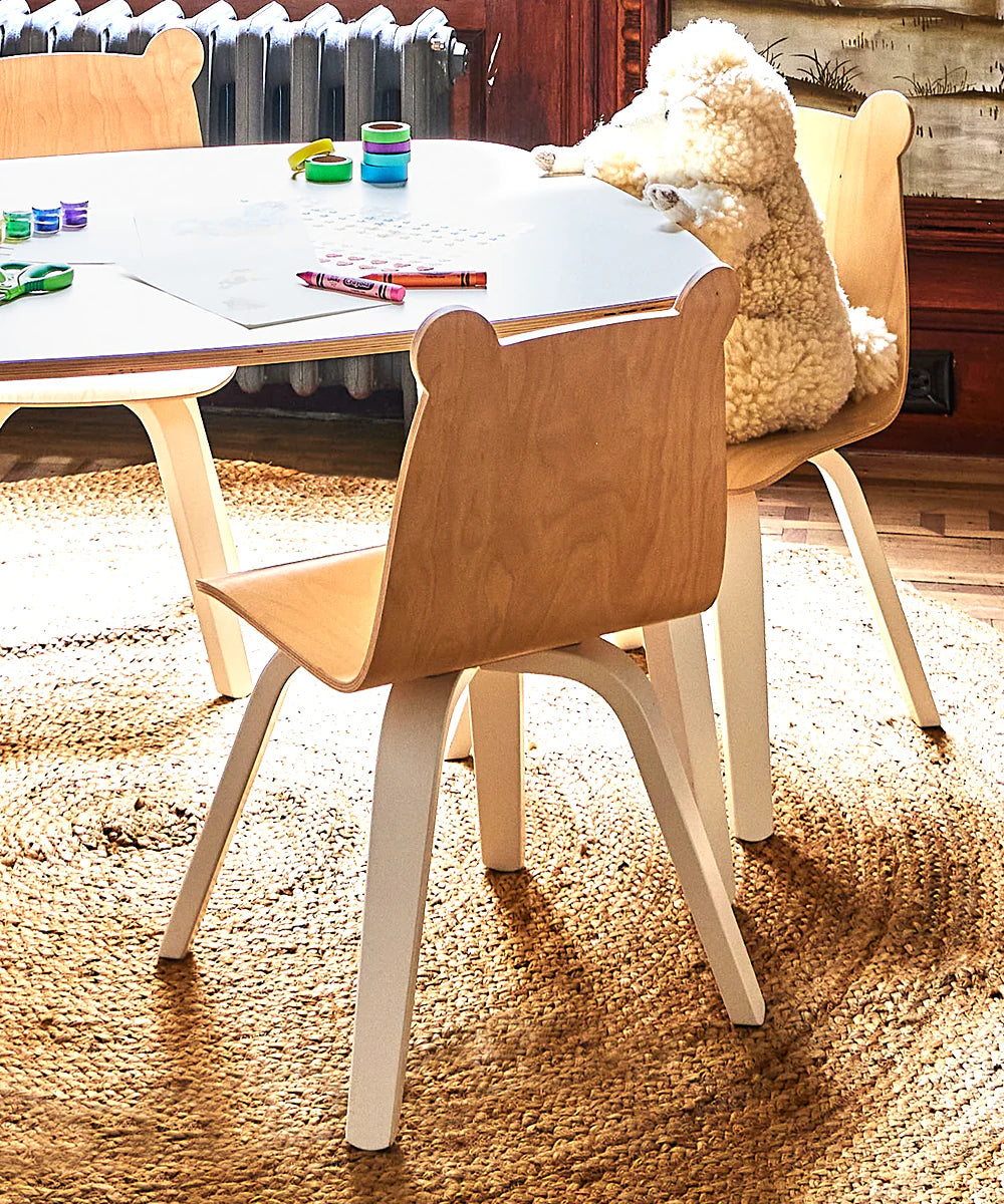 Bear Play Chair for toddlers, cozy and durable seating with adorable bear design