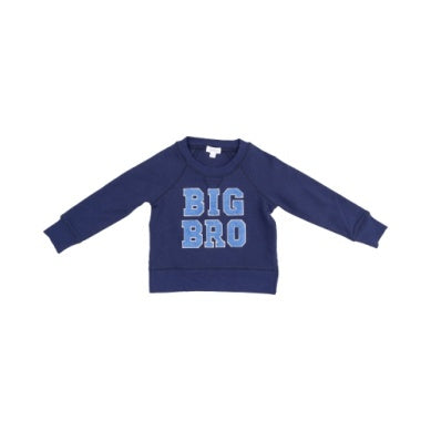 Big Brother sweatshirt for toddlers and kids – soft cotton sibling outfit, perfect for family photos or baby announcements.