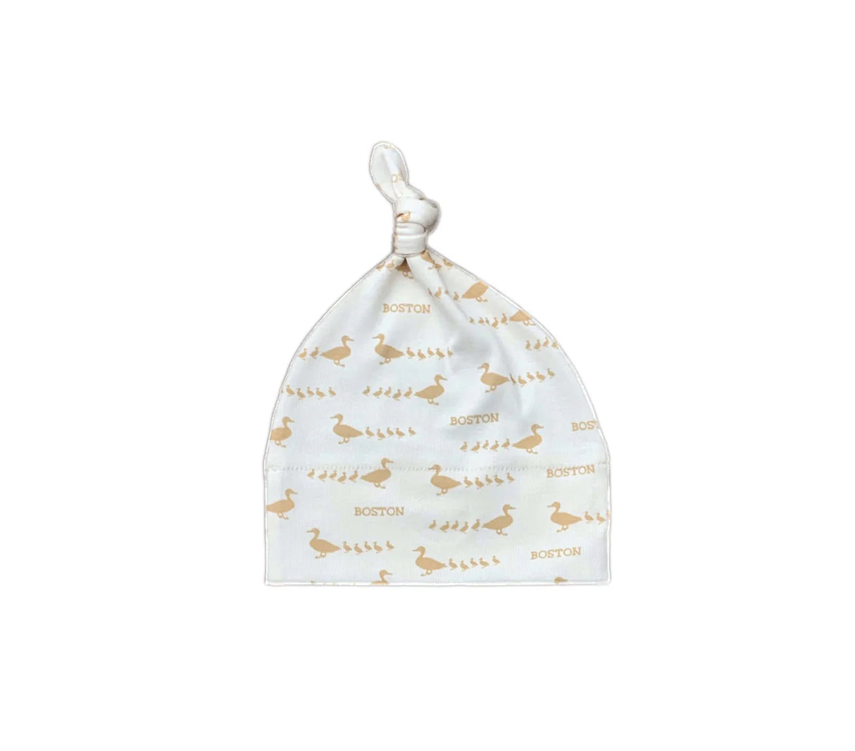Ducklings Pattern Knit Hat