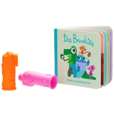 Baby & Toddler Finger Toothbrush - 2 Pack & Mini Book