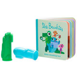 Baby & Toddler Finger Toothbrush - 2 Pack & Mini Book