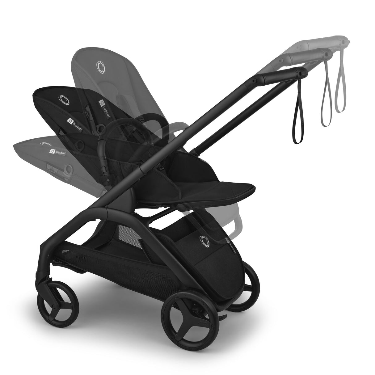 Bugaboo Dragonfly Plus seat stroller detail