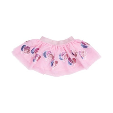 Colorful celebration tutu skirt for toddlers and girls – layered tulle design perfect for birthdays, parties, and dress-up play.
