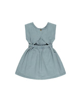DENIM MINI DRESS || OCEAN