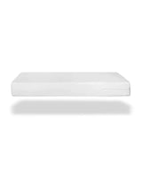 Dual-firm crib mattress with a firm side for infants and a softer side for toddlers