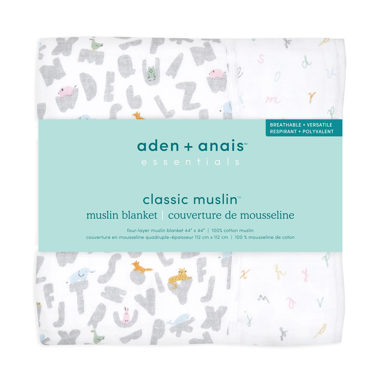 ESSENTIALS COTTON MUSLIN BLANKET