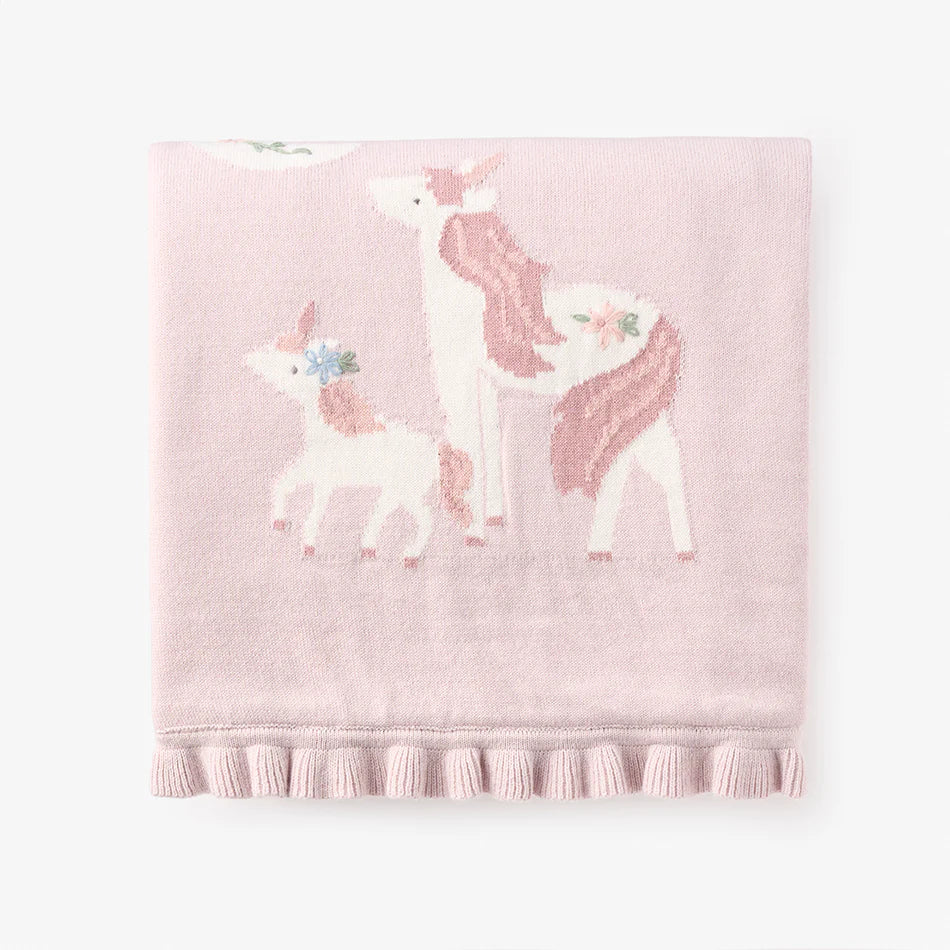 Elegant Baby Knit Blanket
