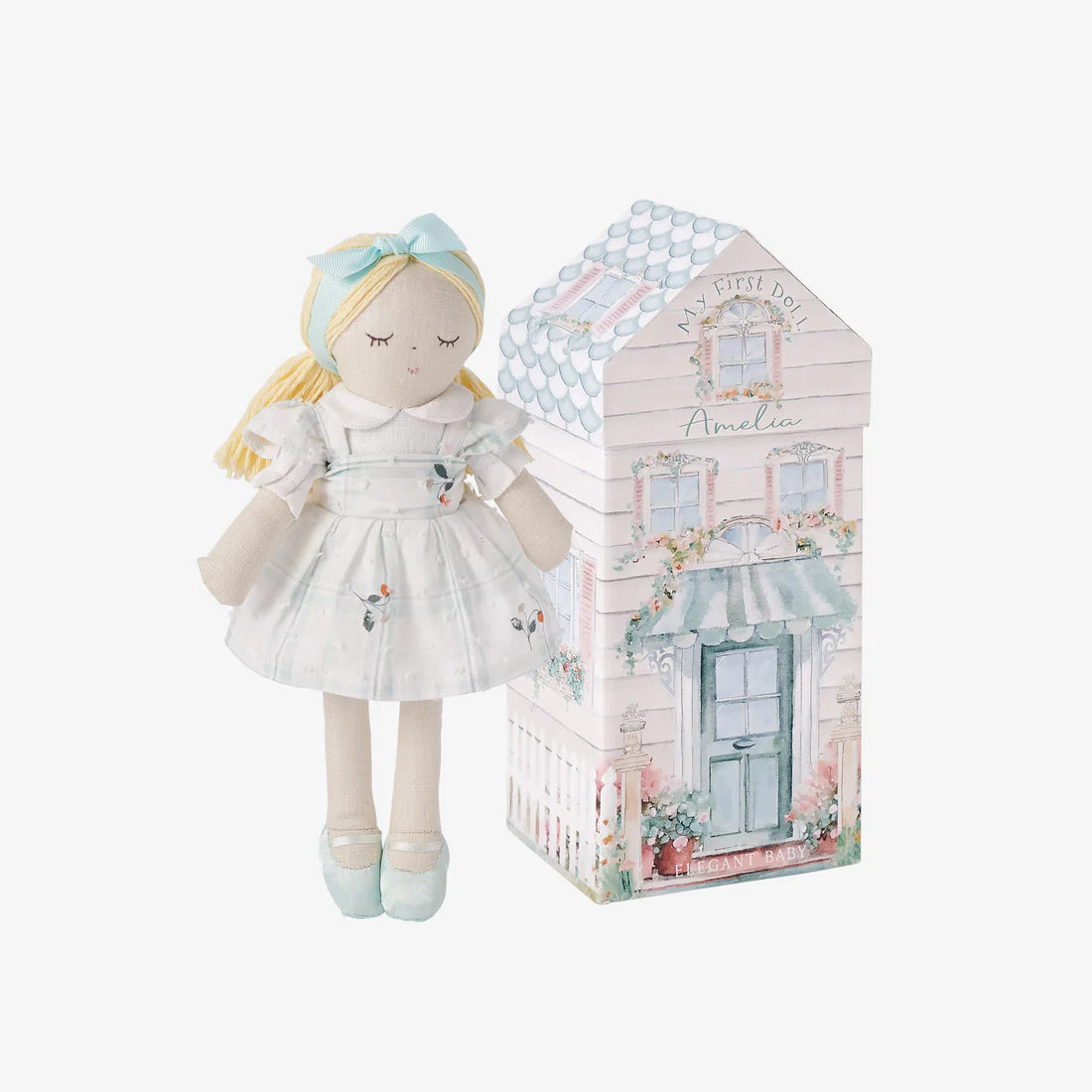 Boxed Linen Amelia Doll