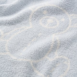 Teddy Bear Feather Knit Baby Blanket