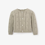 Sage Pointelle Cardigan