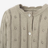 Sage Pointelle Cardigan