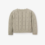 Sage Pointelle Cardigan