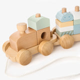 Elegant Baby Wooden Toy Train
