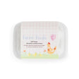 Fun farm-themed eraser set, great for school or creative use

