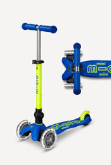 Micro Kickboard Mini Delux LED Foldable Scooter