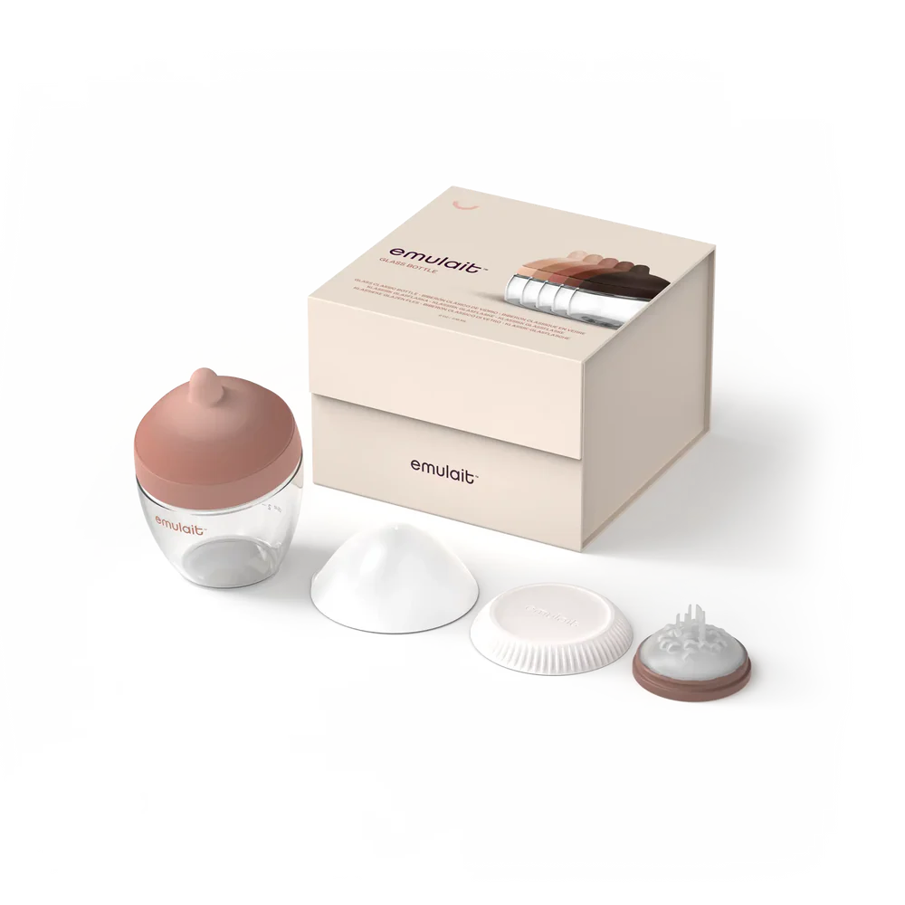 Glass Classic Bottle Shape 4 Color Medium