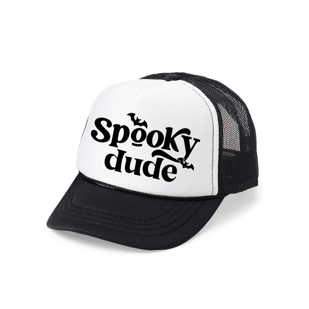Halloween Trucker Hat - "Spooky Dude"