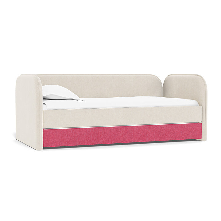 Hot Pink Trundle Fabric (Performance Heathered)