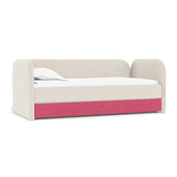 Hot Pink Trundle Fabric (Performance Heathered)