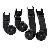 Bumbleride Indie Twin Car Seat Adapter, Set (Clek / Cybex / Nuna / Maxi Cosi)