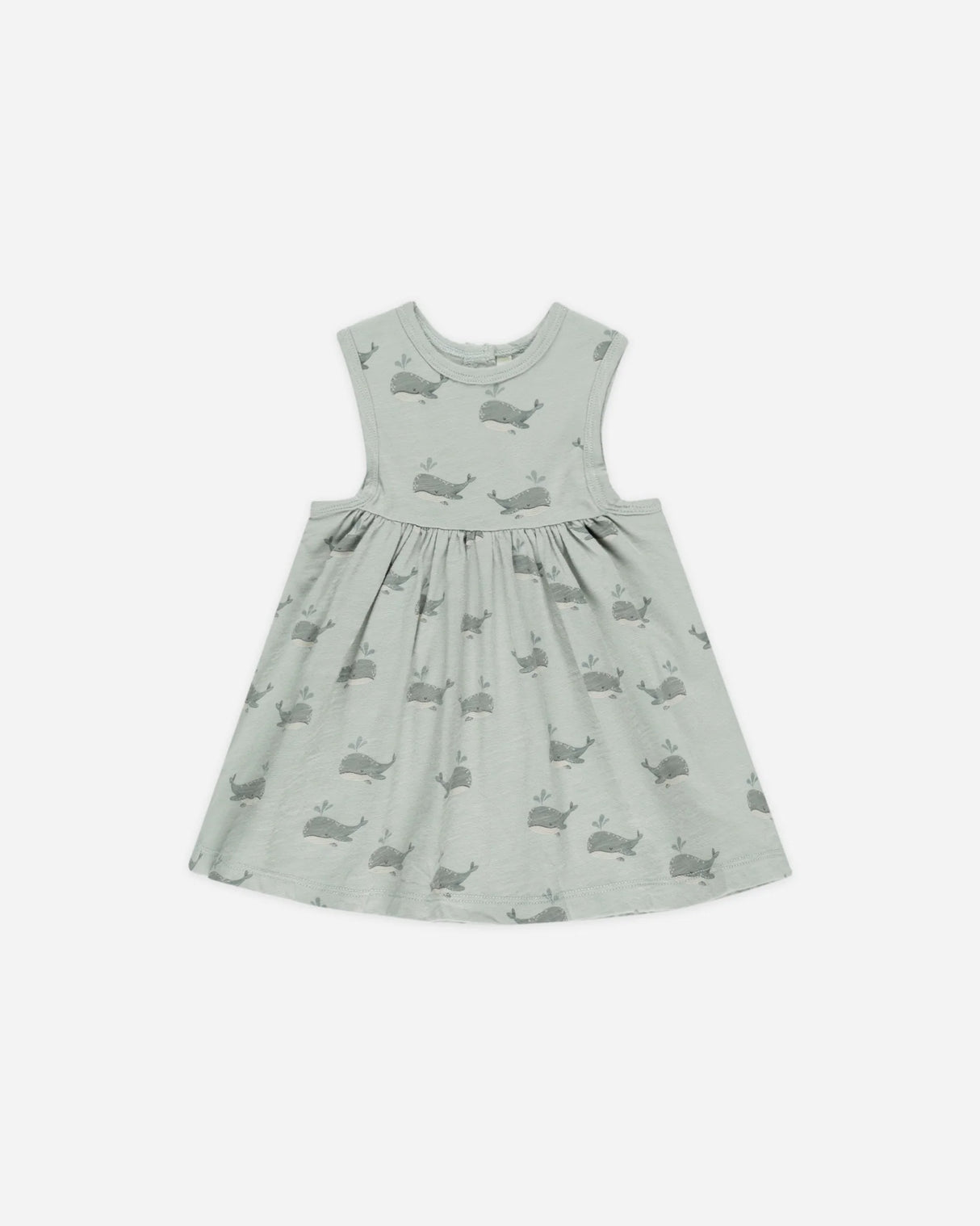 Layla dress with whale print, soft and breezy for summer days