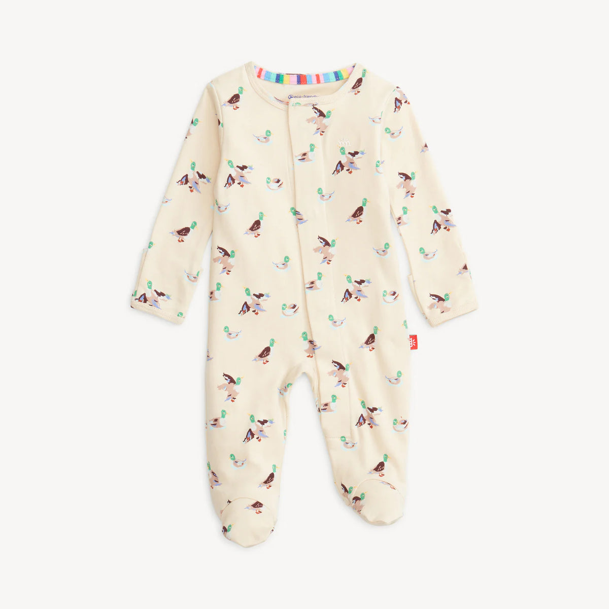 QUACK ME UP ORGANIC COTTON FOOTIE