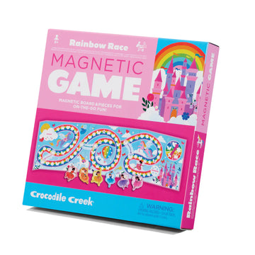 Portable magnetic game, great for kids’ travel or at-home learning fun