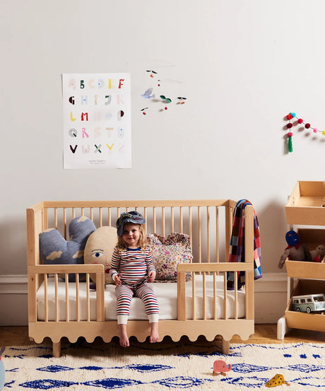 Moss crib conversion kit for transforming a Moss crib into a toddler bed