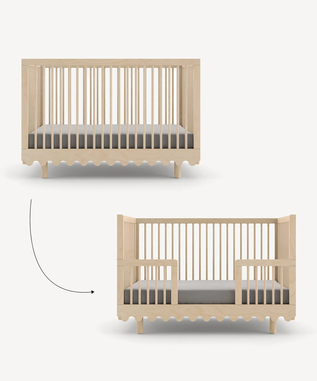 Oeuf Moss Crib Conversion Kit