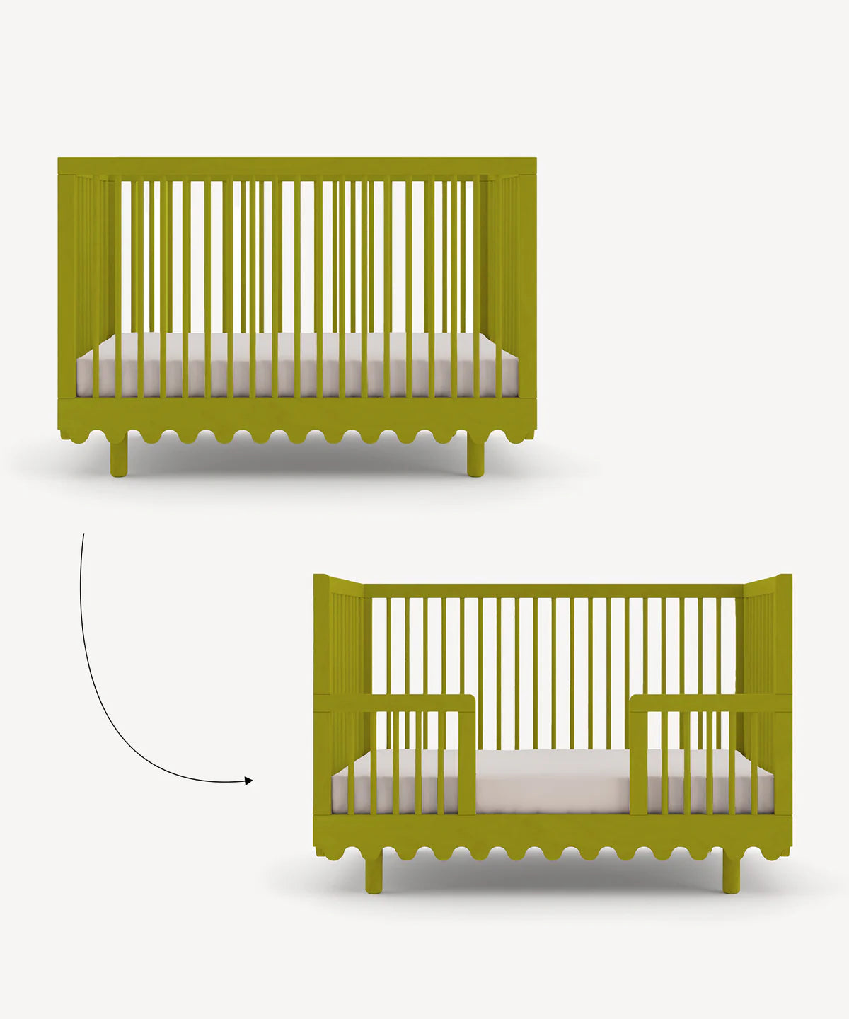 Oeuf Moss Crib Conversion Kit