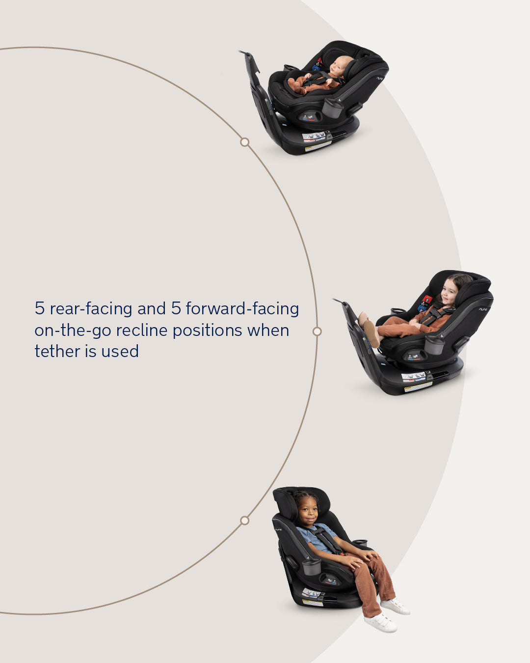 Nuna REVV Maxx Convertible Swivel Car Seat ( Pre-order, available in May)