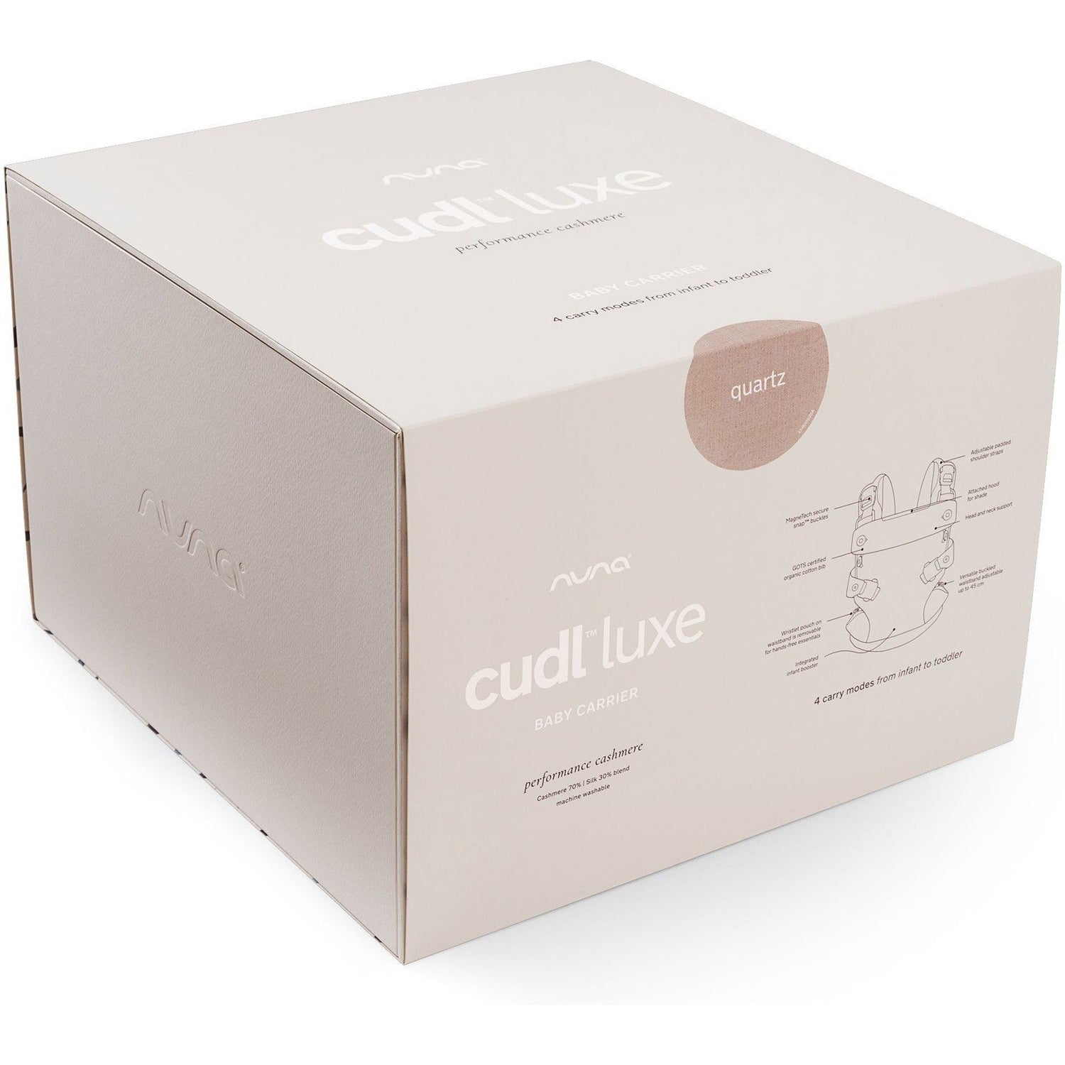 New! Nuna CUDL LUXE Baby Carrier